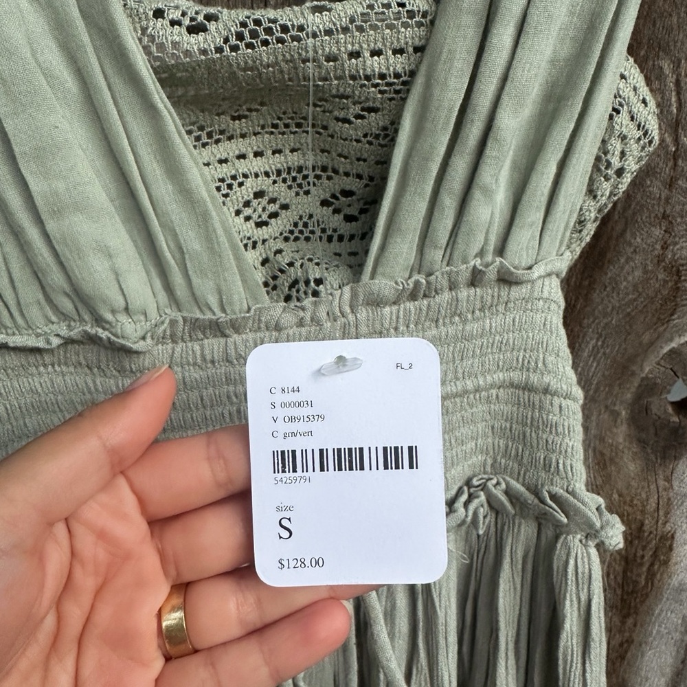 brand new, never been worn with tag Free People dress